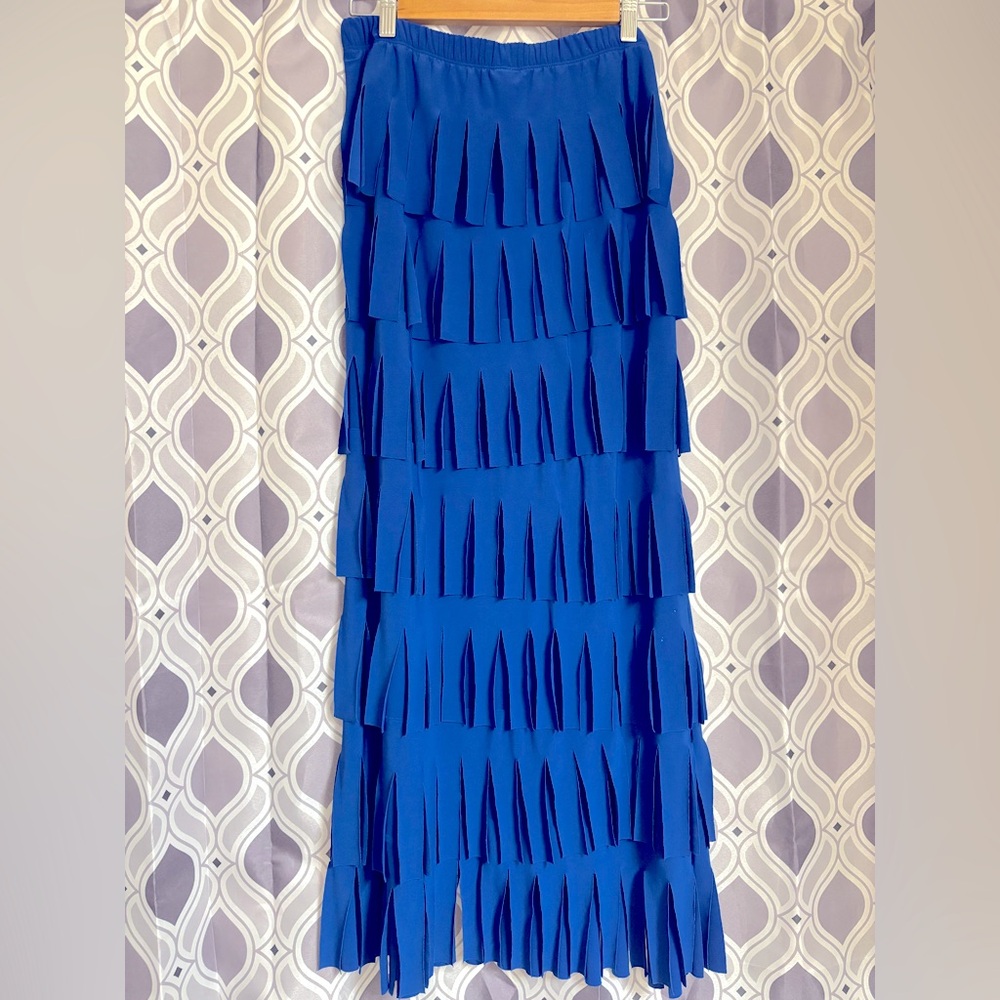 Blue Carwash Skirt